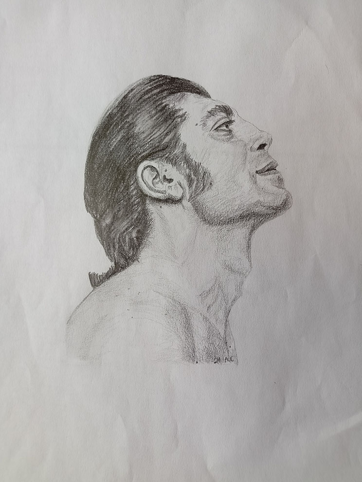 Javier Bardem ołówek